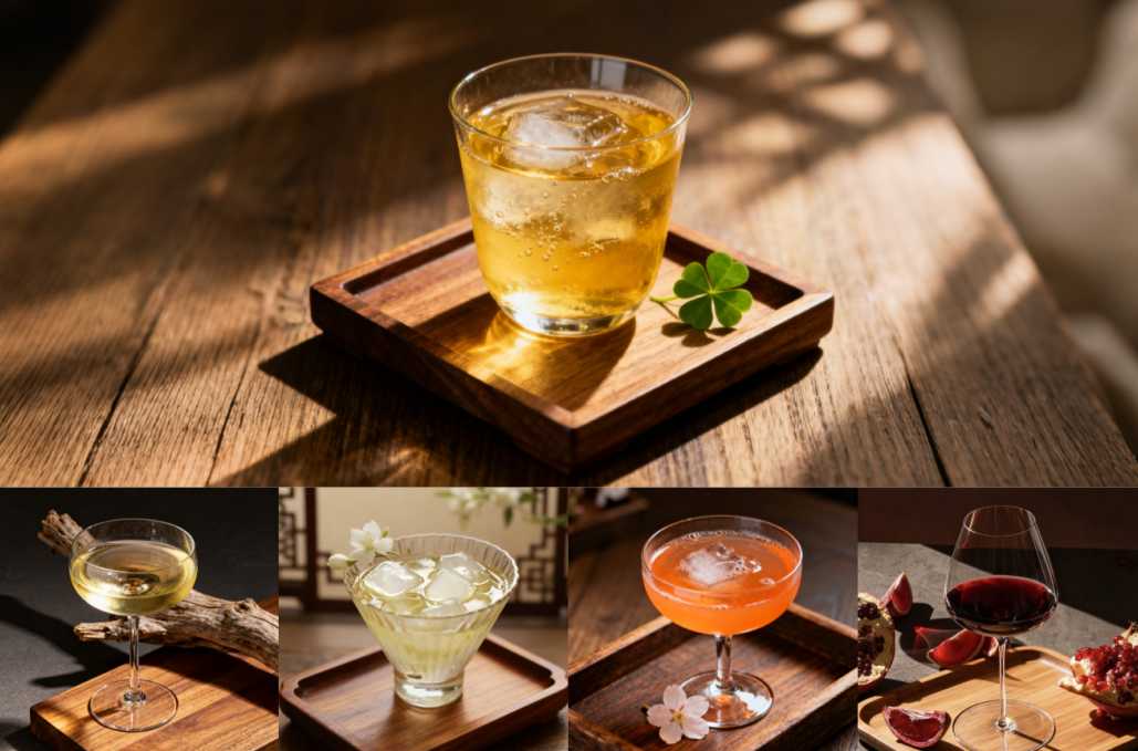 Alcohol drinks served by Taste of China