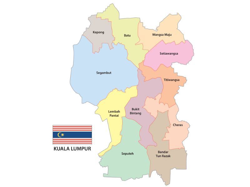 Kuala Lumpur Map