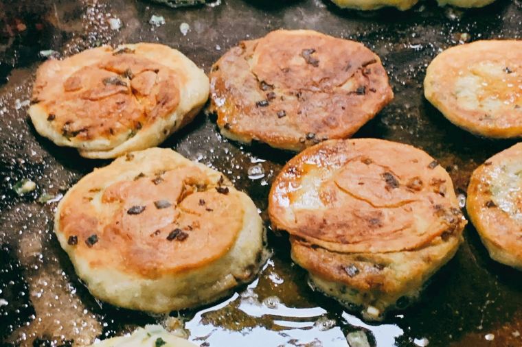 Cong You Bing (Scallion Pancakes)