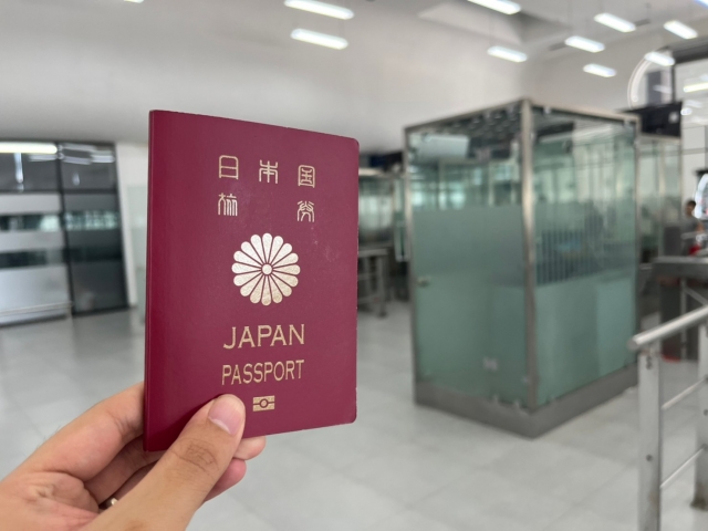 中国入国審査の流れ