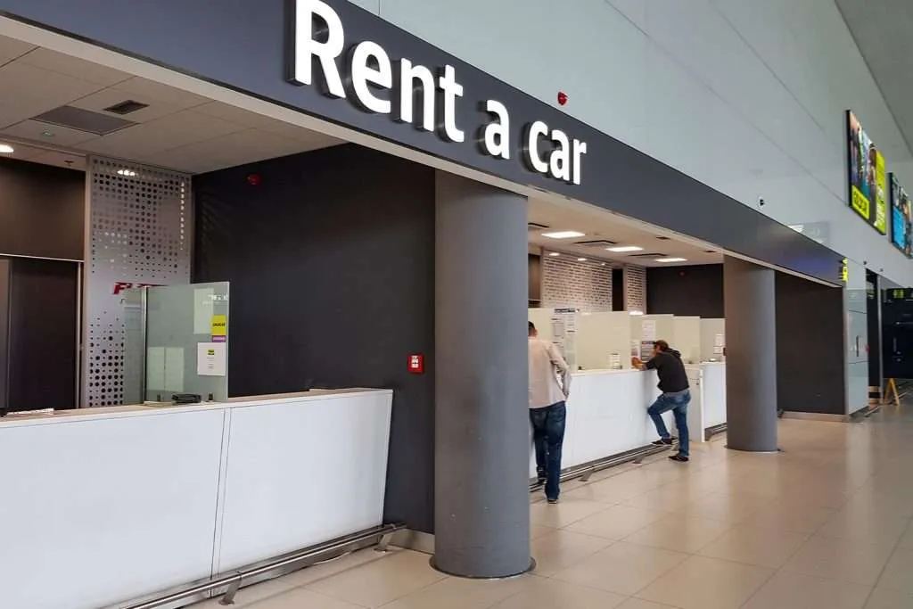 RENT CAR COUNTER