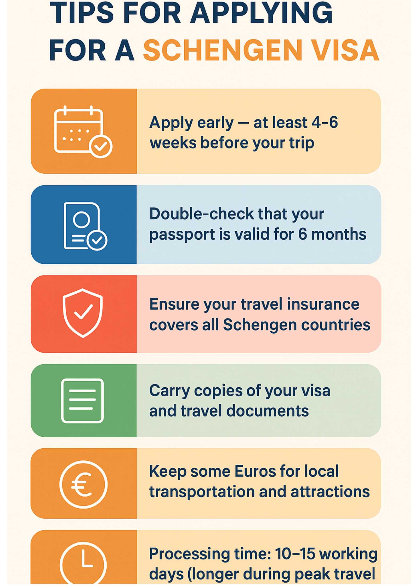 Tips to Apply Italy Visa
