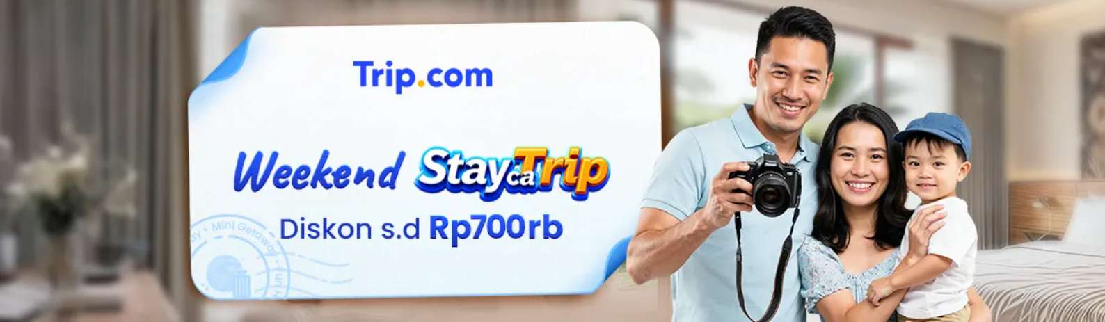Weekend Murah? Hanya di Trip.com! 🏨