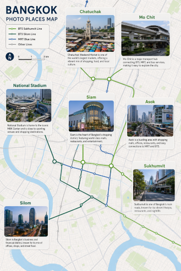 maps of BTS stations