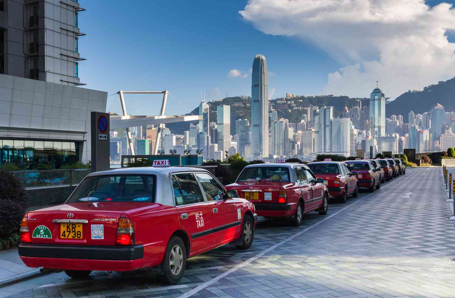 Red Urban Taxi