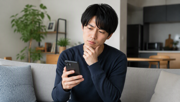 スマホで悩む日本人