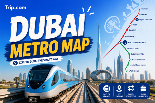 Dubai Metro Map