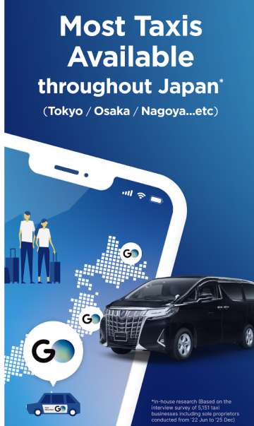 Download Go Taxi Japan App