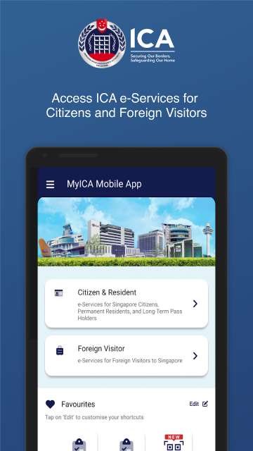 Sign in MyICA Mobile App