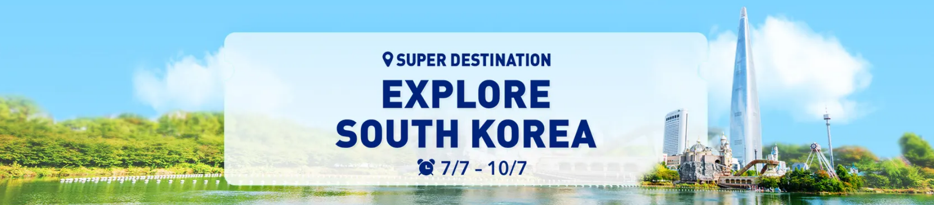 Trip.com Promo Code USA: Trip.com 7.7 Sale: South Korea Hotels 50% Off and More Deals
