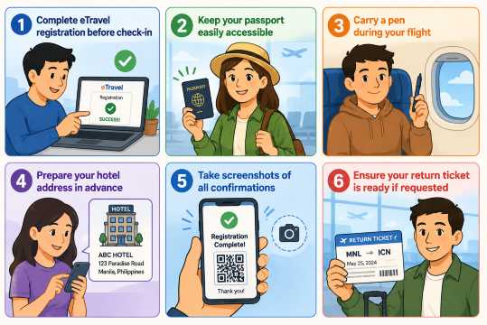 Tips for Fill in PH Arrival Card