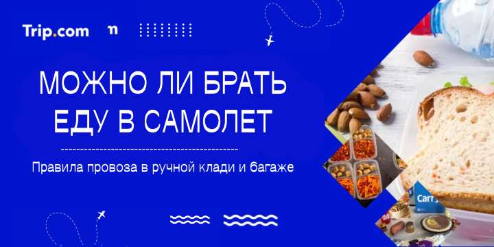 Можно ли брать еду в самолет: правила и запреты | Trip.com
