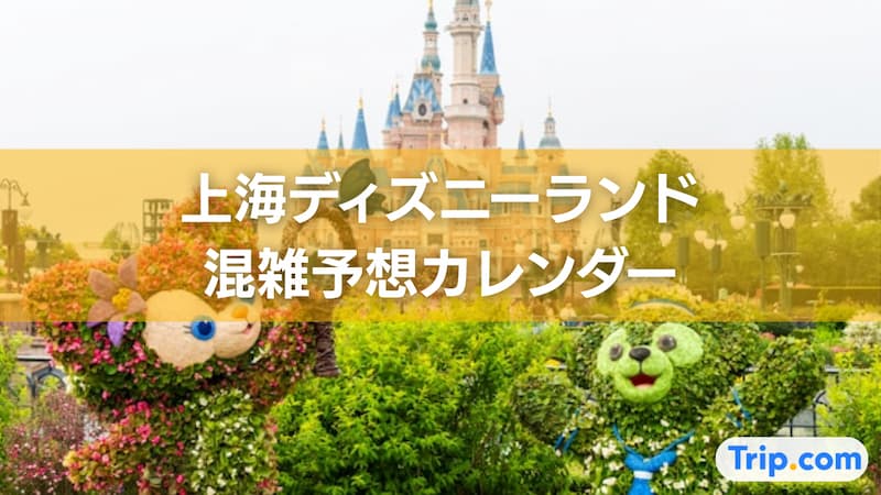 上海ディズニー 混雑 予想