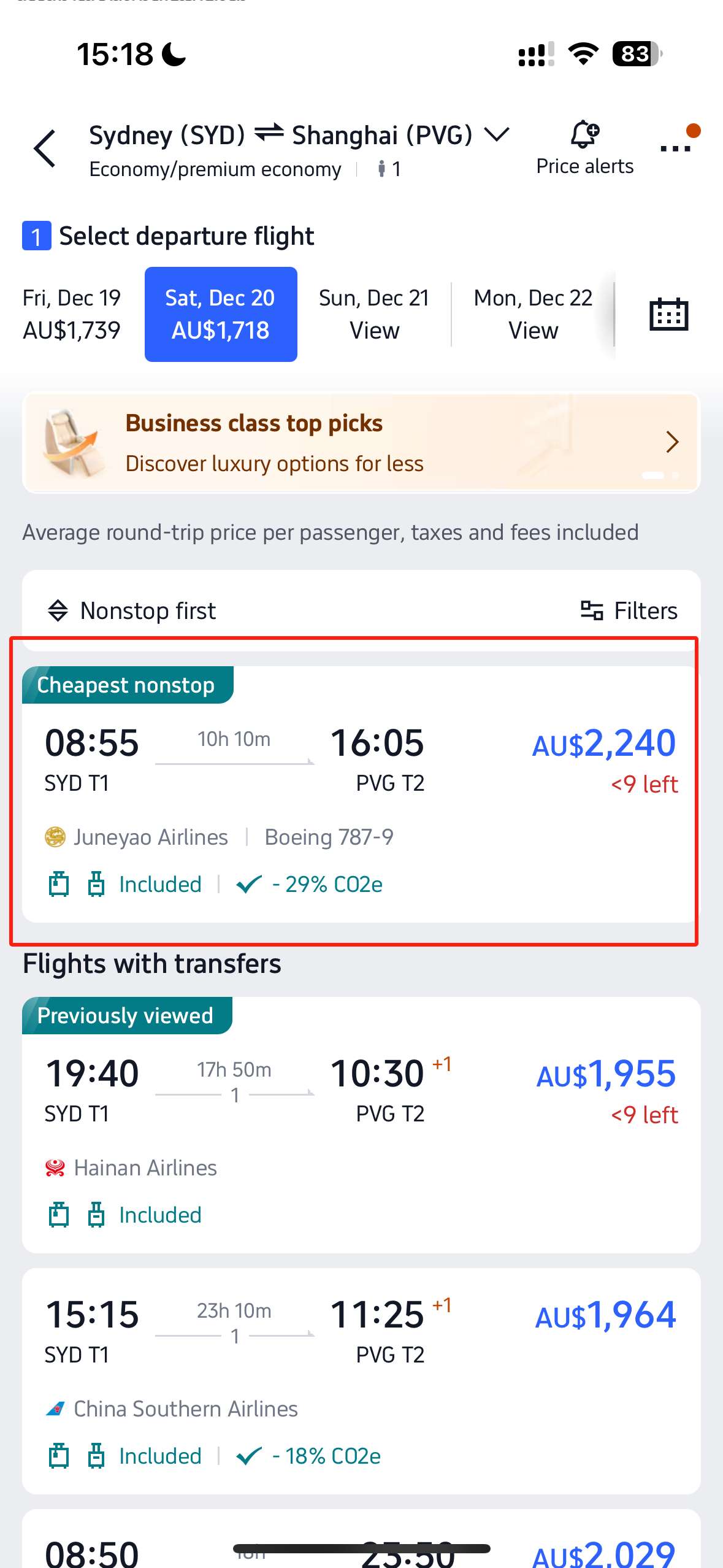 How do I purchase additional baggage on Trip.com?
