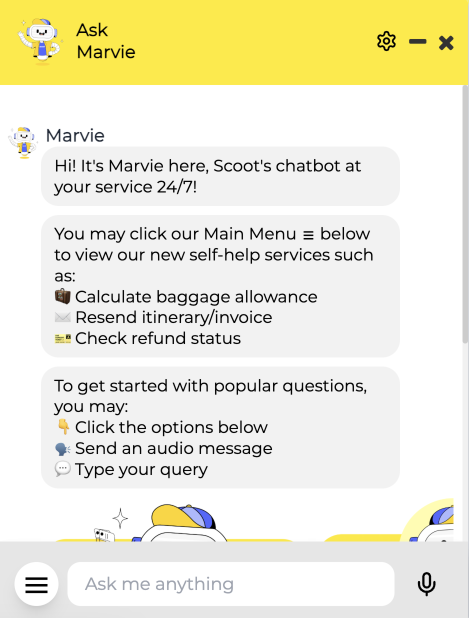 chat with marvie