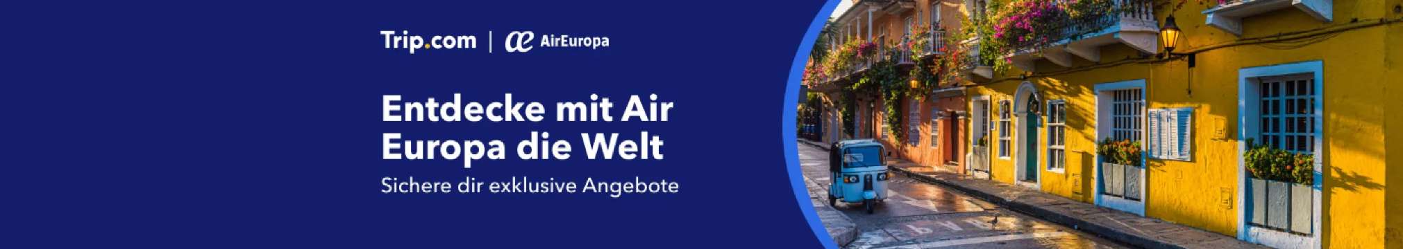 Spare 50 € mit Air Europa
