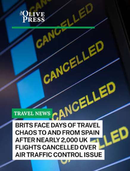 UK Air Traffic Control Failure - nearly 2000 flights canceled