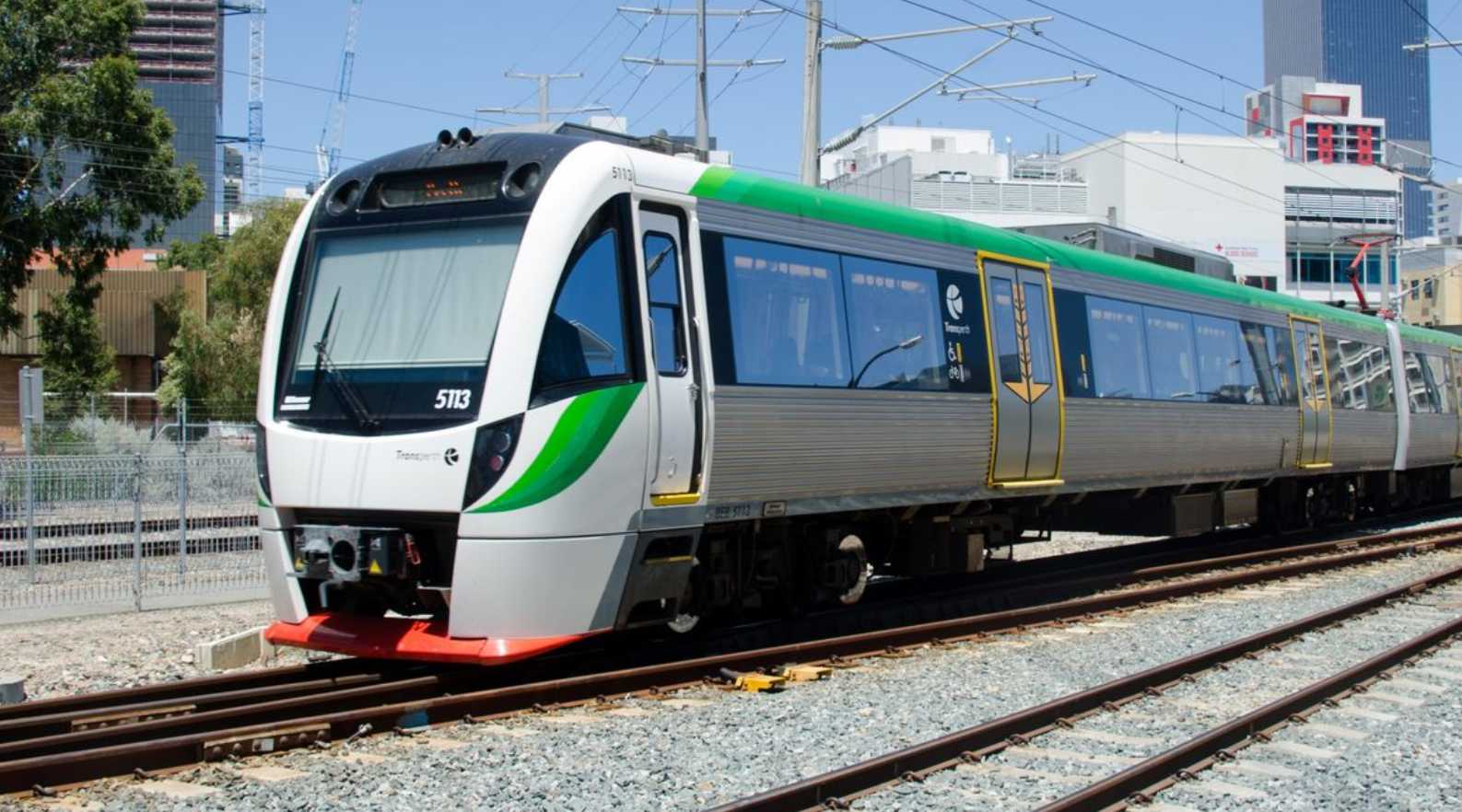 Train Perth Airport to City