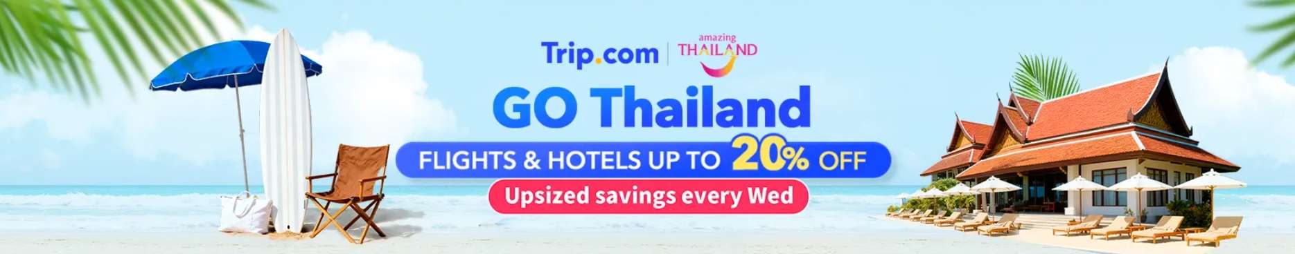 Trip.com Promo Code Singapore: Thailand