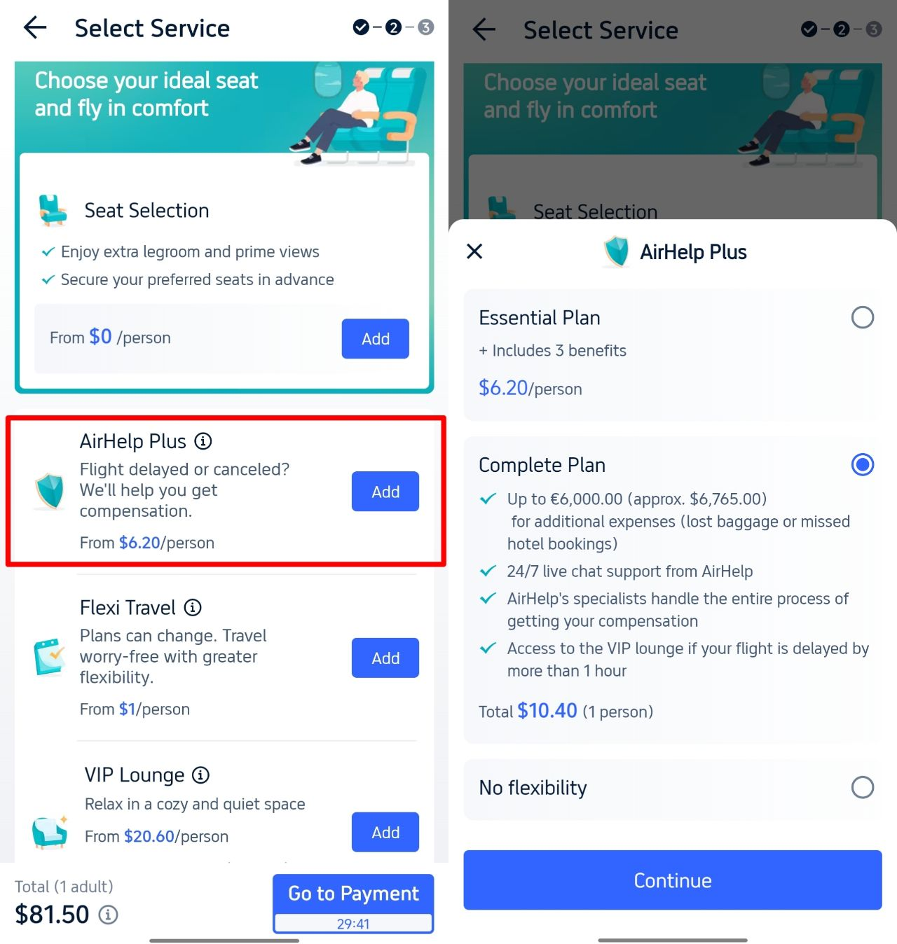 Trip.com’s AirHelp+ Service: Your Backup for Flight Delays