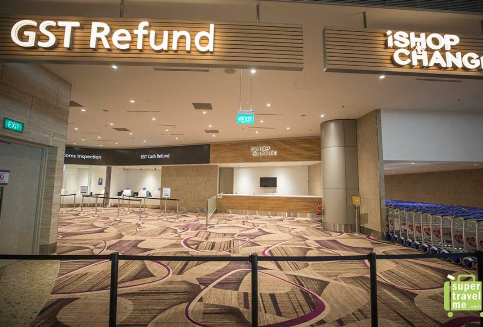 GST Refund at Changi