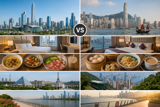 Shenzhen vs Hong Kong budget