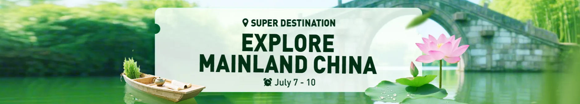 Trip.com Promo Code Australia: 7.7 Mega Sale: Mainland China Deals - 50% Off Trains + 40% Off Hotels