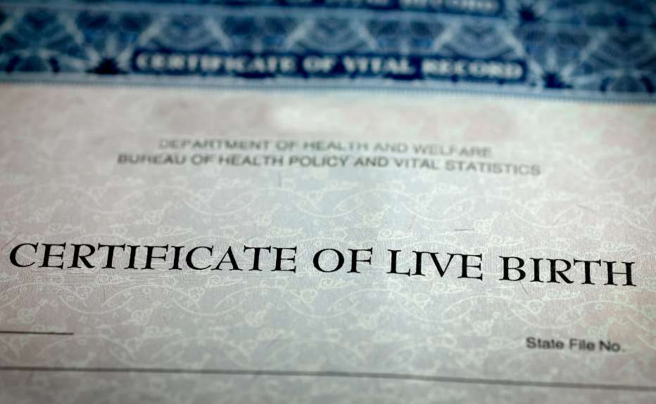 birth certificate