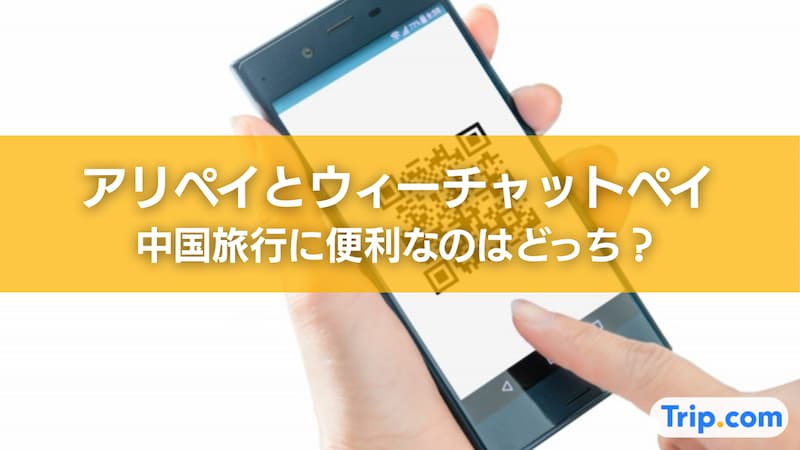 アリペイ ウィー チャット ペイ 