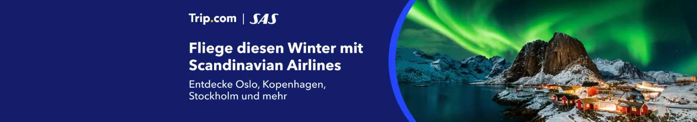 Mit SAS zu den schönsten Zielen Skandinaviens und weltweit