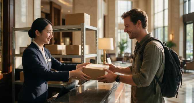 Where Your Package Ends Up: Front Desk, Locker or Pickup Station