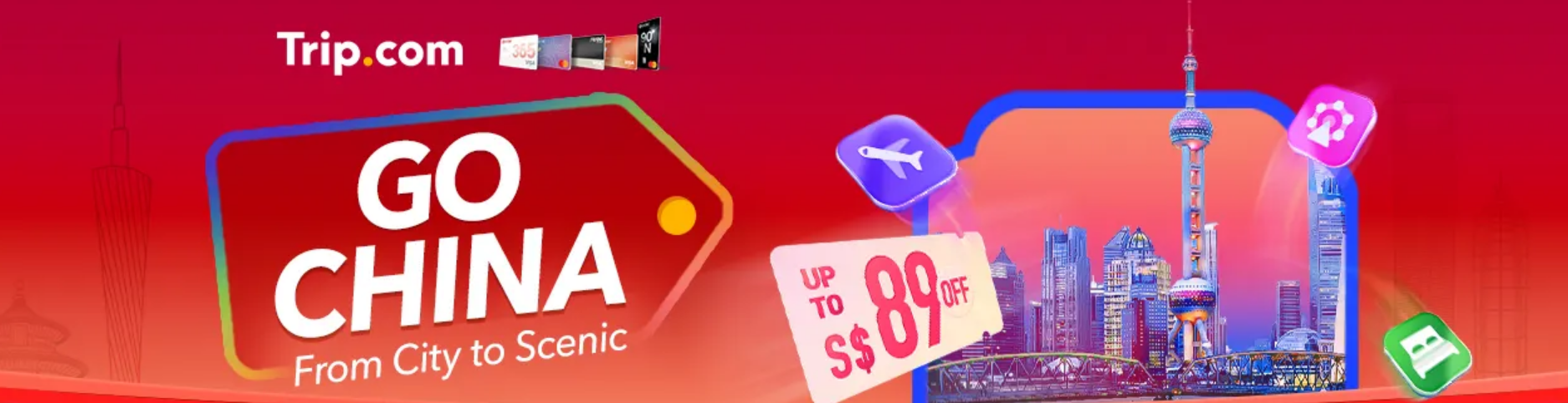 Trip.com Promo Code Singapore: Go China Hotel Kipling Manotel Geneva Promo Code