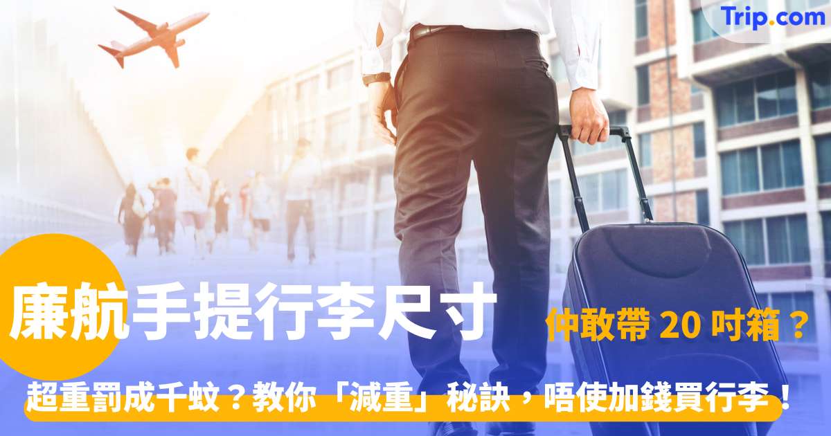 廉航手提行李尺寸