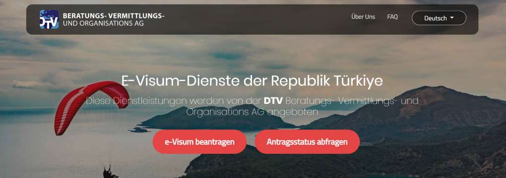 E-Visum für die Türkei
