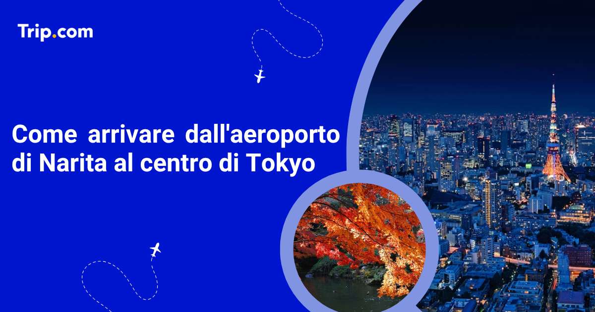Come arrivare dall’aeroporto di Narita a Tokyo