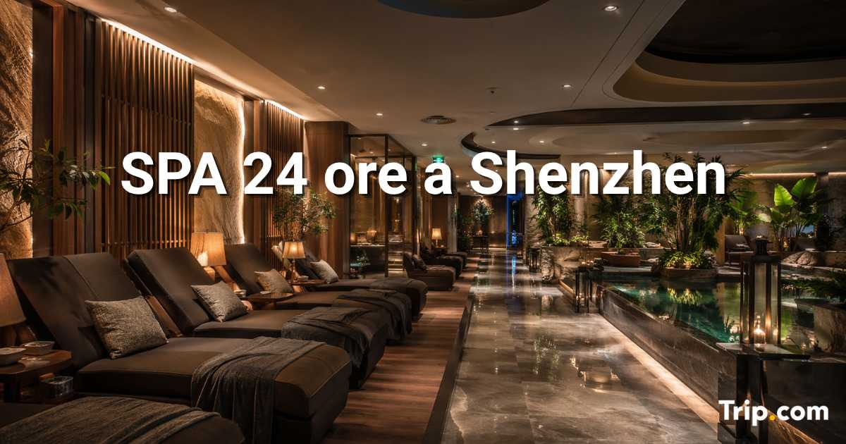 Spa 24 ore a Shenzhen: migliori terme e centri benessere