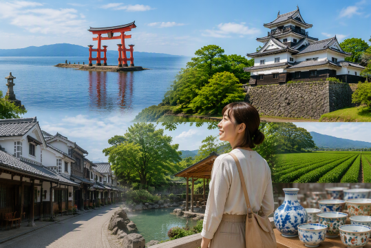 佐賀訪問の日本人