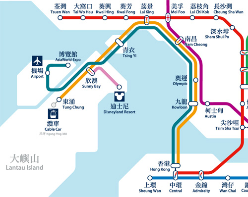 Airport Express Map