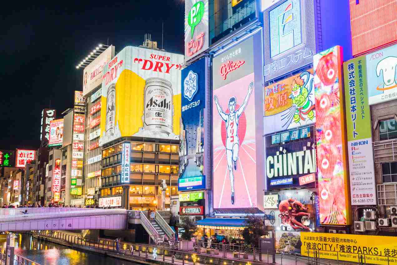 ย่านโดทงโบริ (Dotonbori) โอซาก้า - ที่เที่ยวญี่ปุ่น
