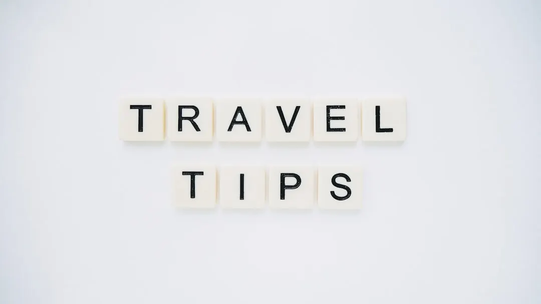 Travel Tips Via Unsplash (by Precondo CA)