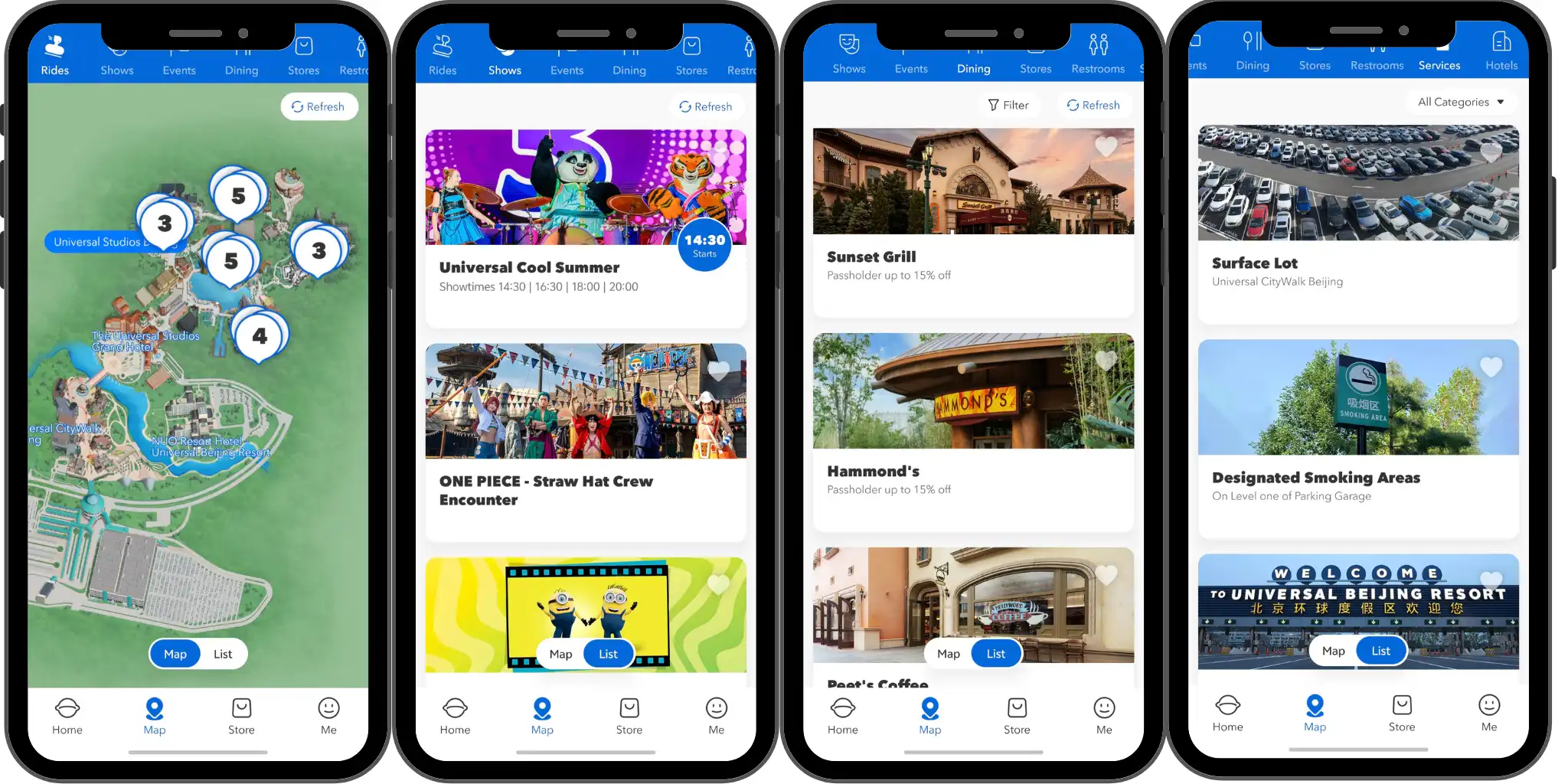 How to Use the App Inside Universal Studios Beijing