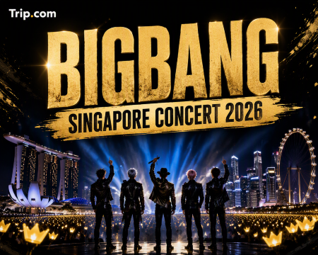 BIGBANG Singapore Concert 2026: Lịch trình, Sơ đồ chỗ ngồi & Khách sạn gần nhất | Trip.com