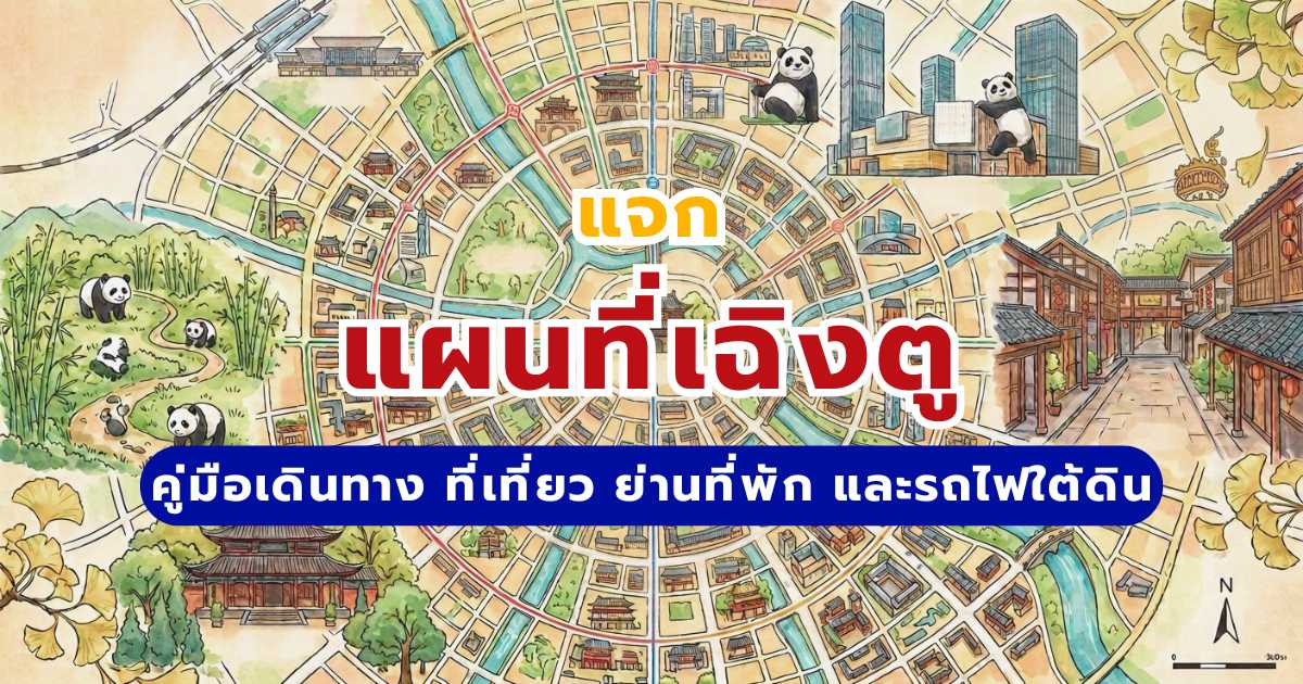 แผนที่เฉิงตู