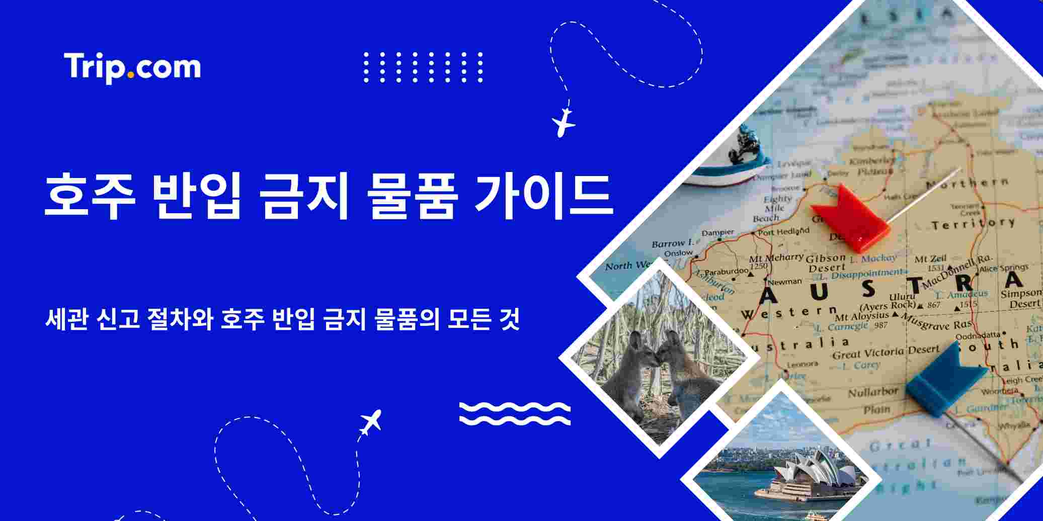 호주 반입 금지 물품 가이드: 세관 신고와 반입 금지 물품 | 트립닷컴