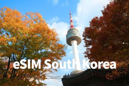 Best eSIM for South Korea from £0.45