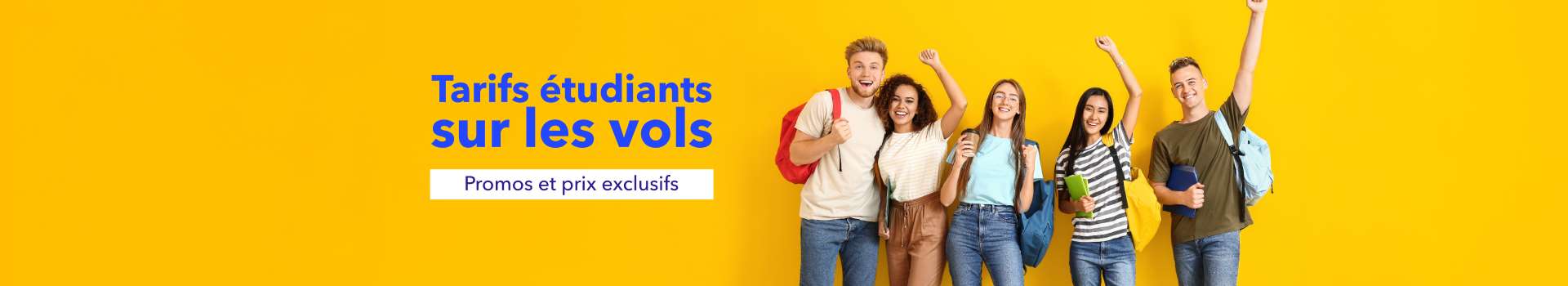 Tarifs étudiant sur les vols