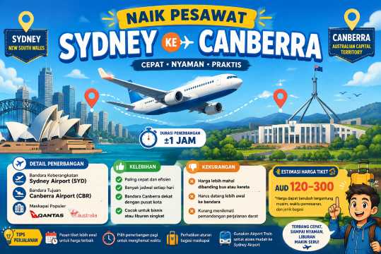 Perjalanan dari Sydney ke Canberra | Trip.com