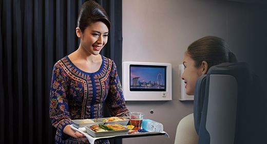 Singapore Airlines Dining