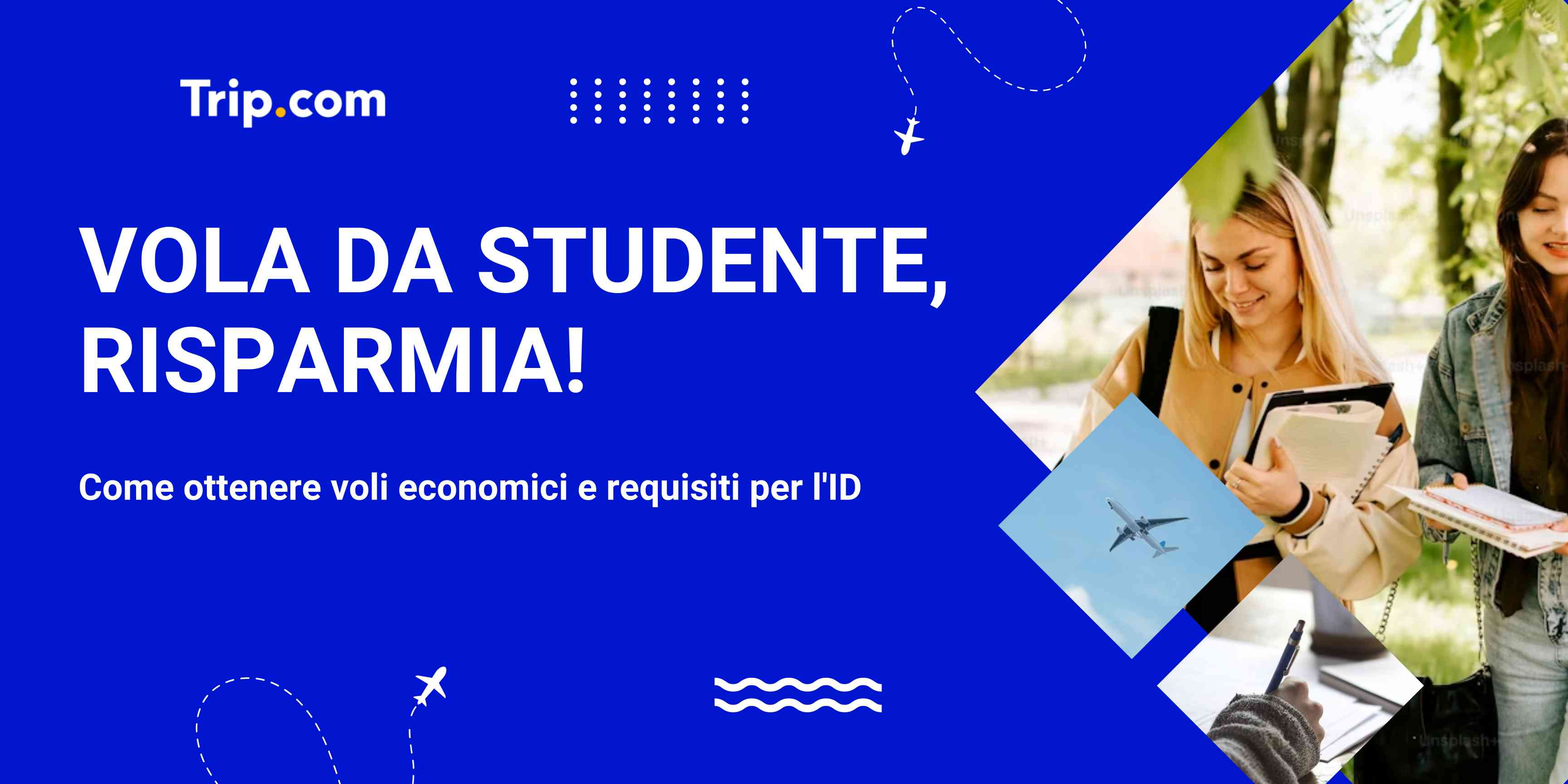 sconti sui voli per studenti