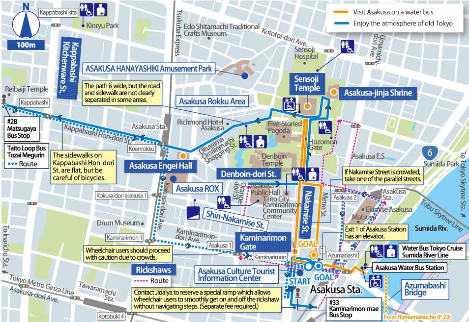 Asakusa Map